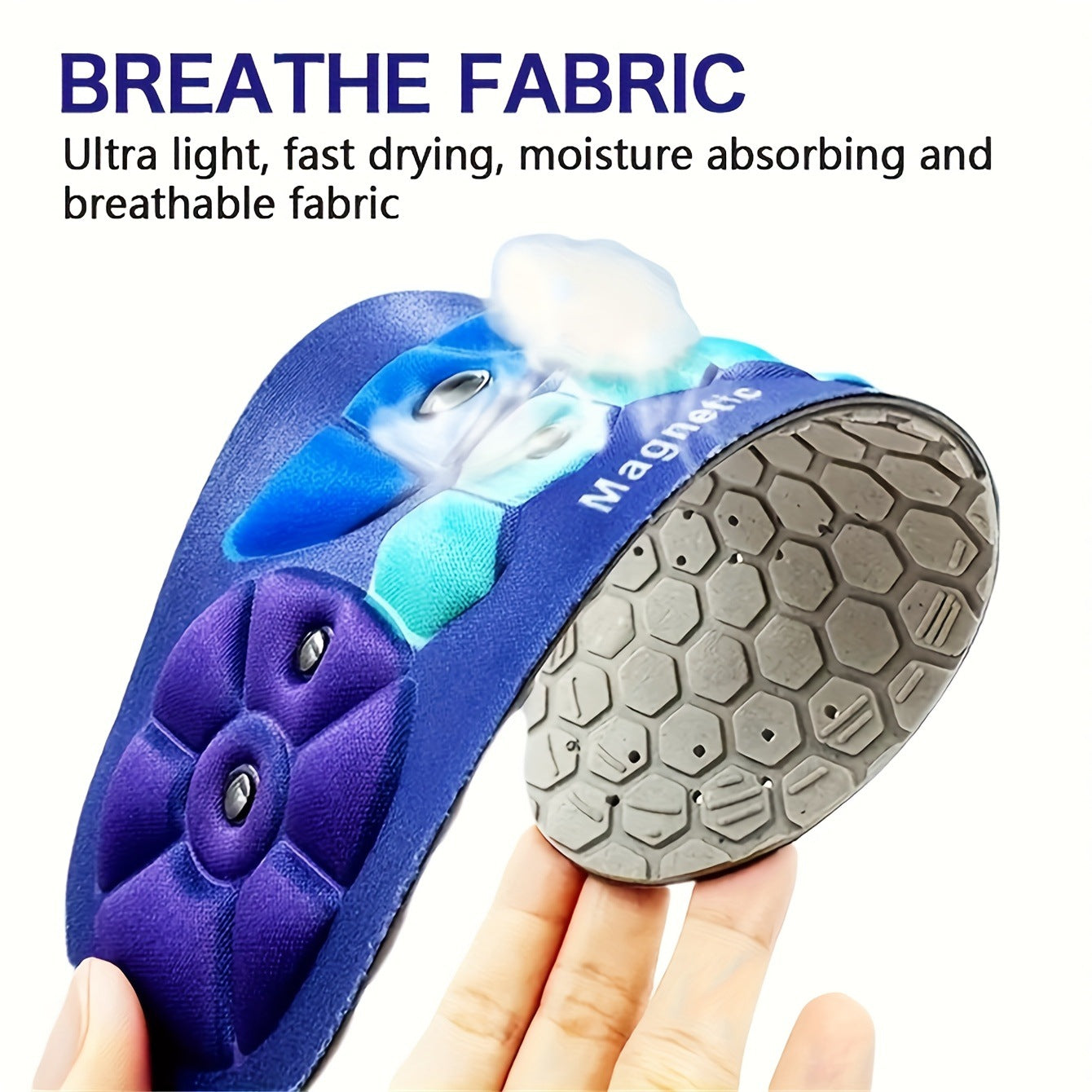 SEMELLES DE THERAPIE MAGNETIQUE