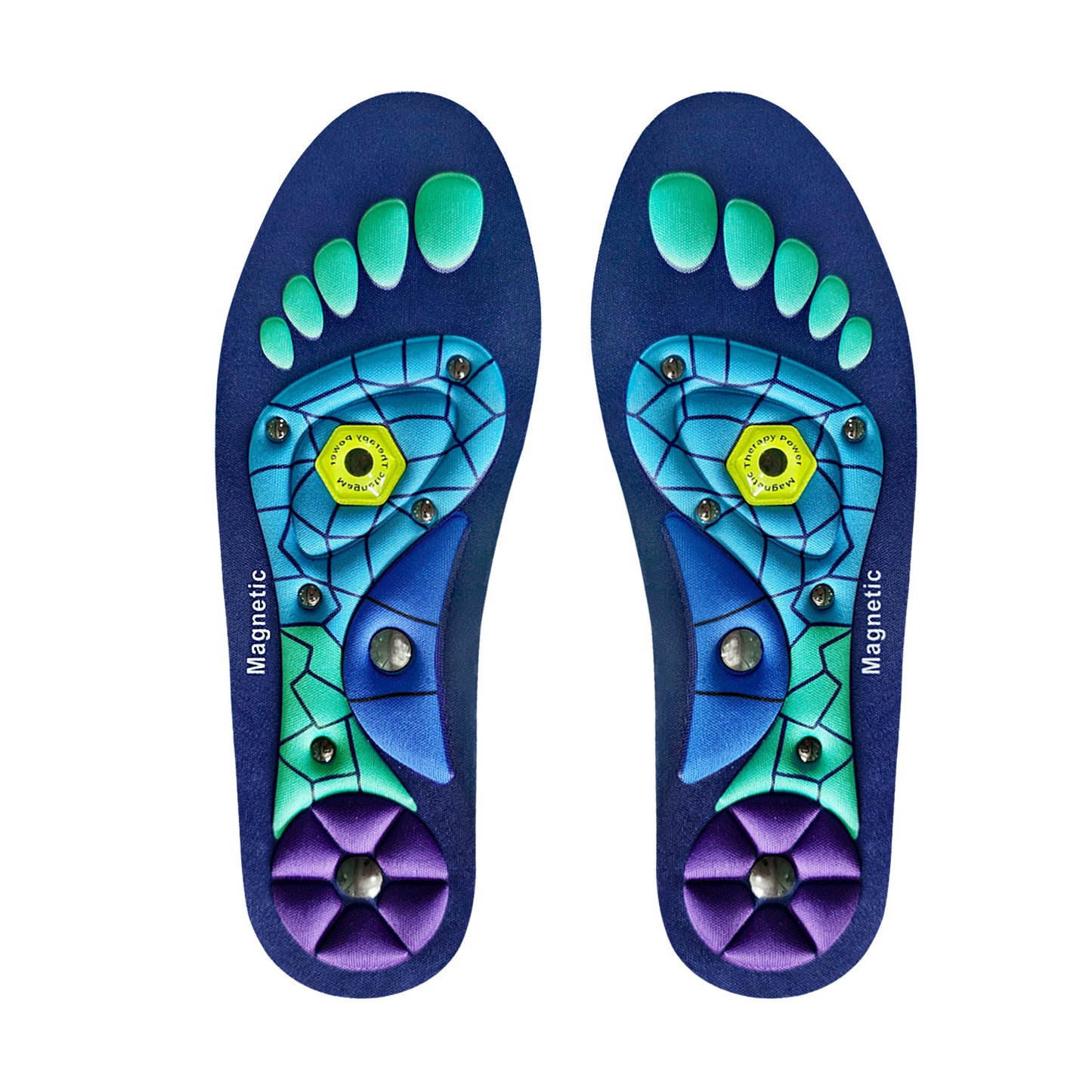 SEMELLES DE THERAPIE MAGNETIQUE